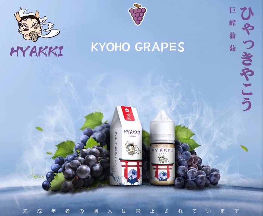 【小煙油】日系 HYAKKI(哈亞齊)30ML 進口煙油