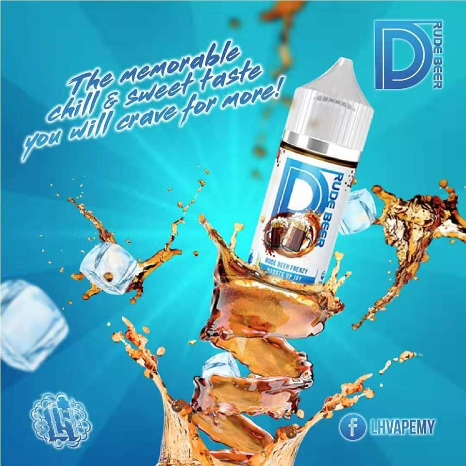 LHvapemy 系列 馬來西亞 小煙 30ml 麥根沙士/蘋果葡萄...