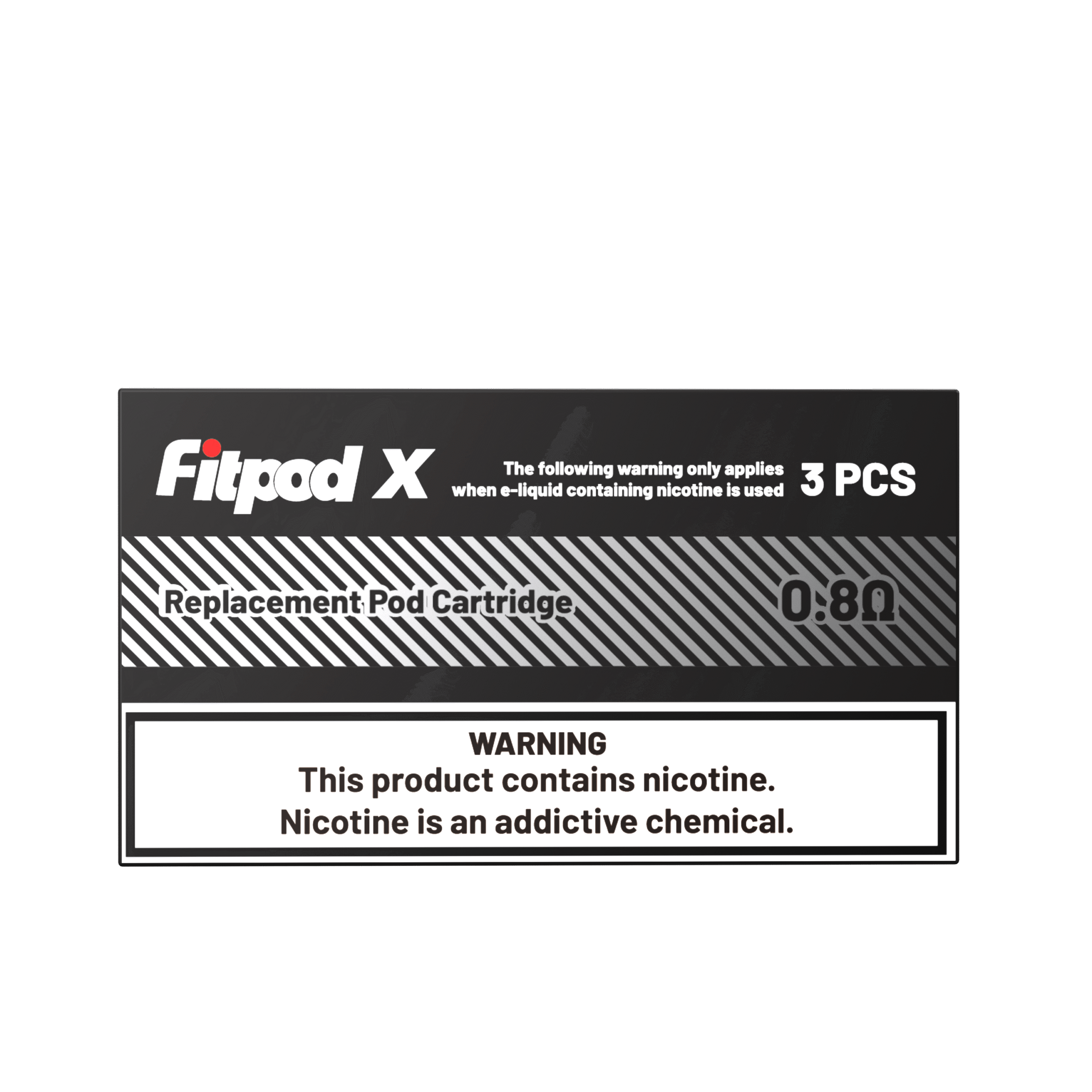 Fitpod Slyeek斯萊克空倉 0.8Ω濃郁煙霧/1.2Ω綿密口感 自由搭配